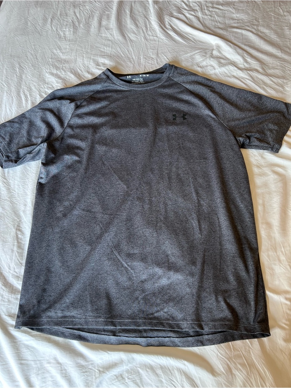 Under Armour Men's Tech Tee - Charcoal Gray